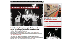 Desktop Screenshot of lesbianavengers.com